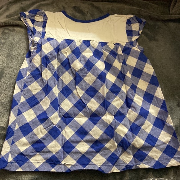 Cute blue and white dress - Picture 3 of 4